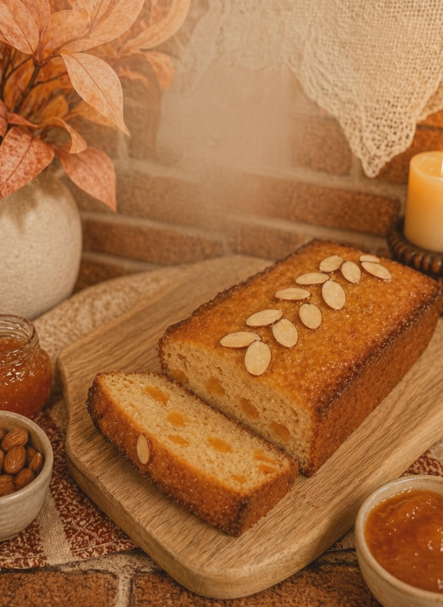 Apricot Almond Tea Cake