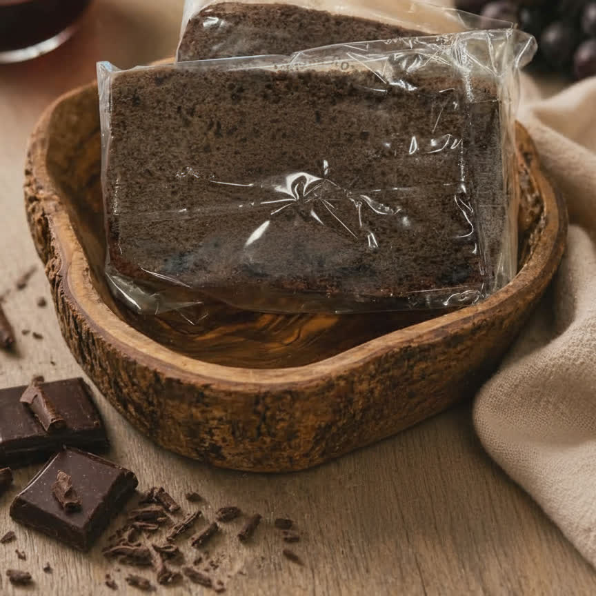 Cabernet chocolate tea cake