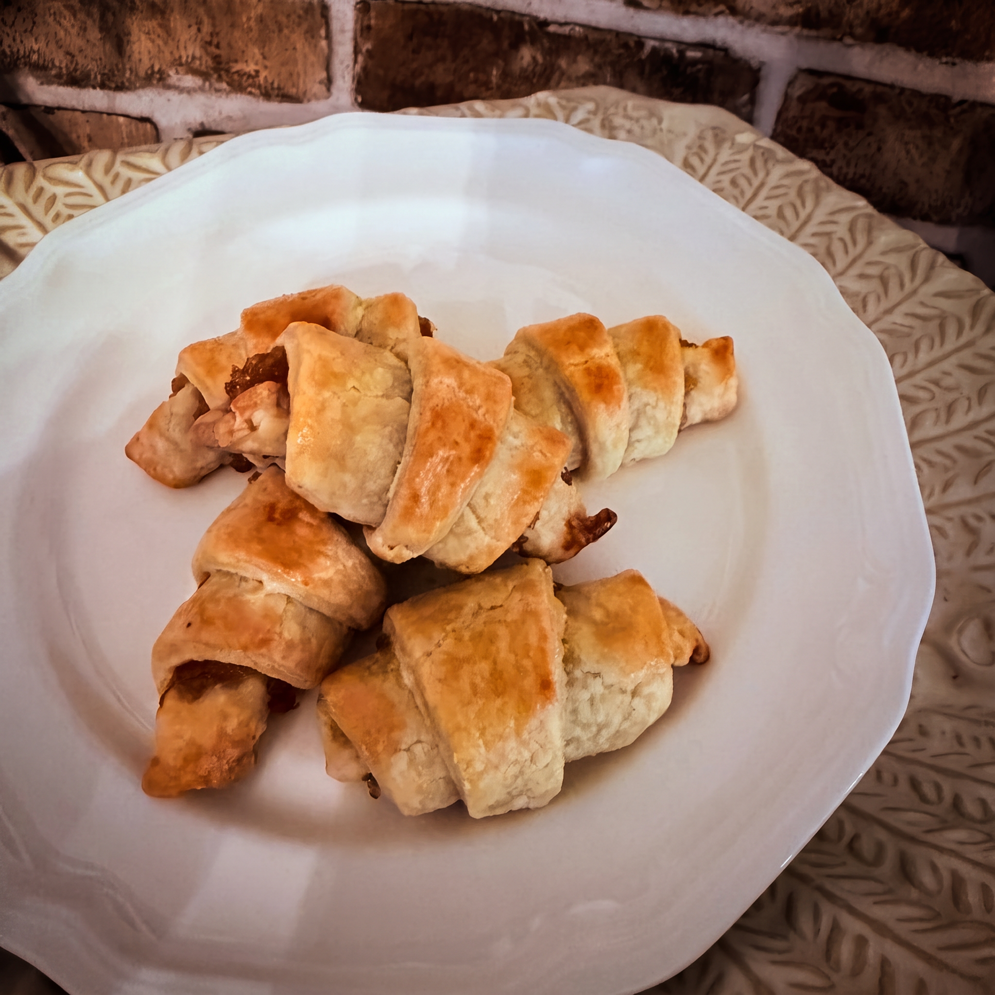 Rugelach — Buttery crescent pastry rolled by hand. Pick one flavor. Available to order for pickup from Mama Rozi's Bakehouse, LaGrange, KY.