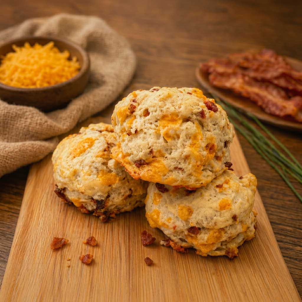 Bacon Cheddar Biscuit