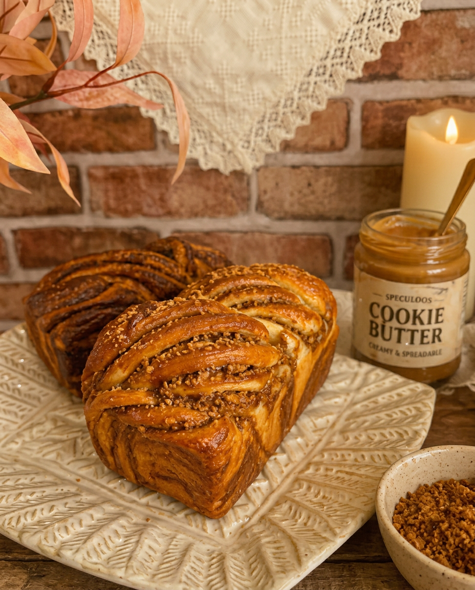 Cookie Butter Babka, Hungarian-style babka loaf from Mama Rozi's, LaGrange KY