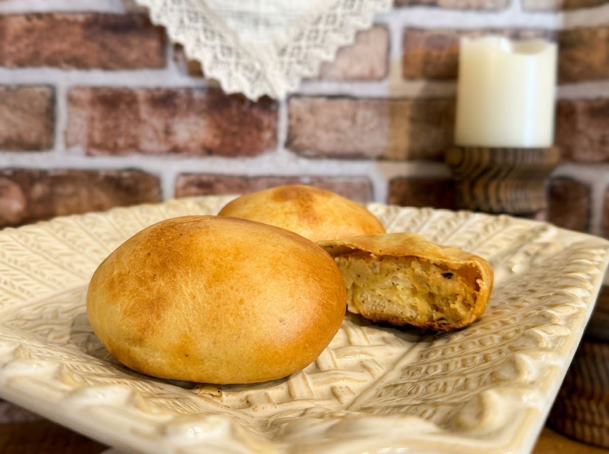 Potato & Caramelized Onion Kolachi