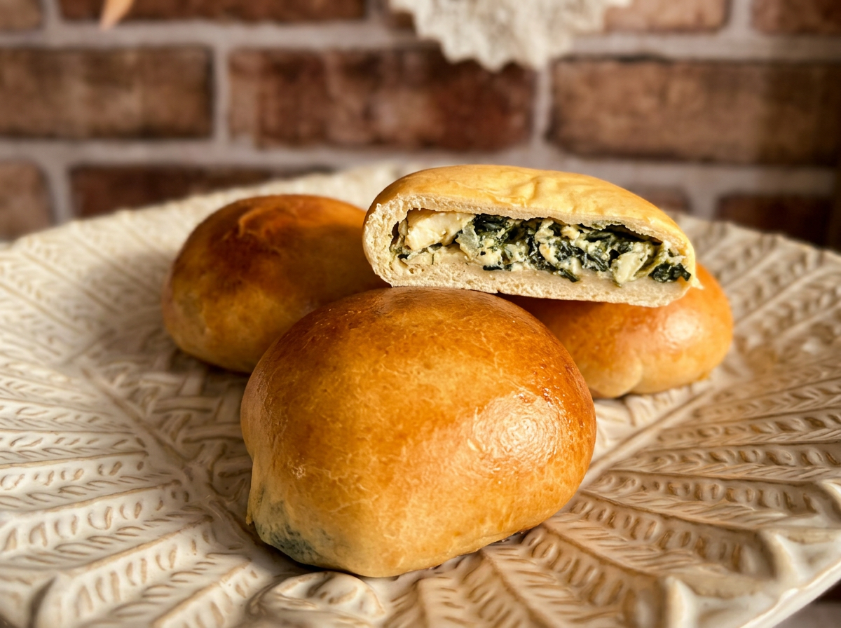 Spinach Feta Kolachi